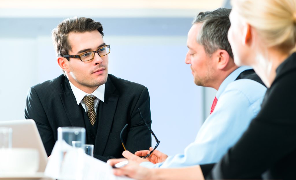 Sales strategy planning session