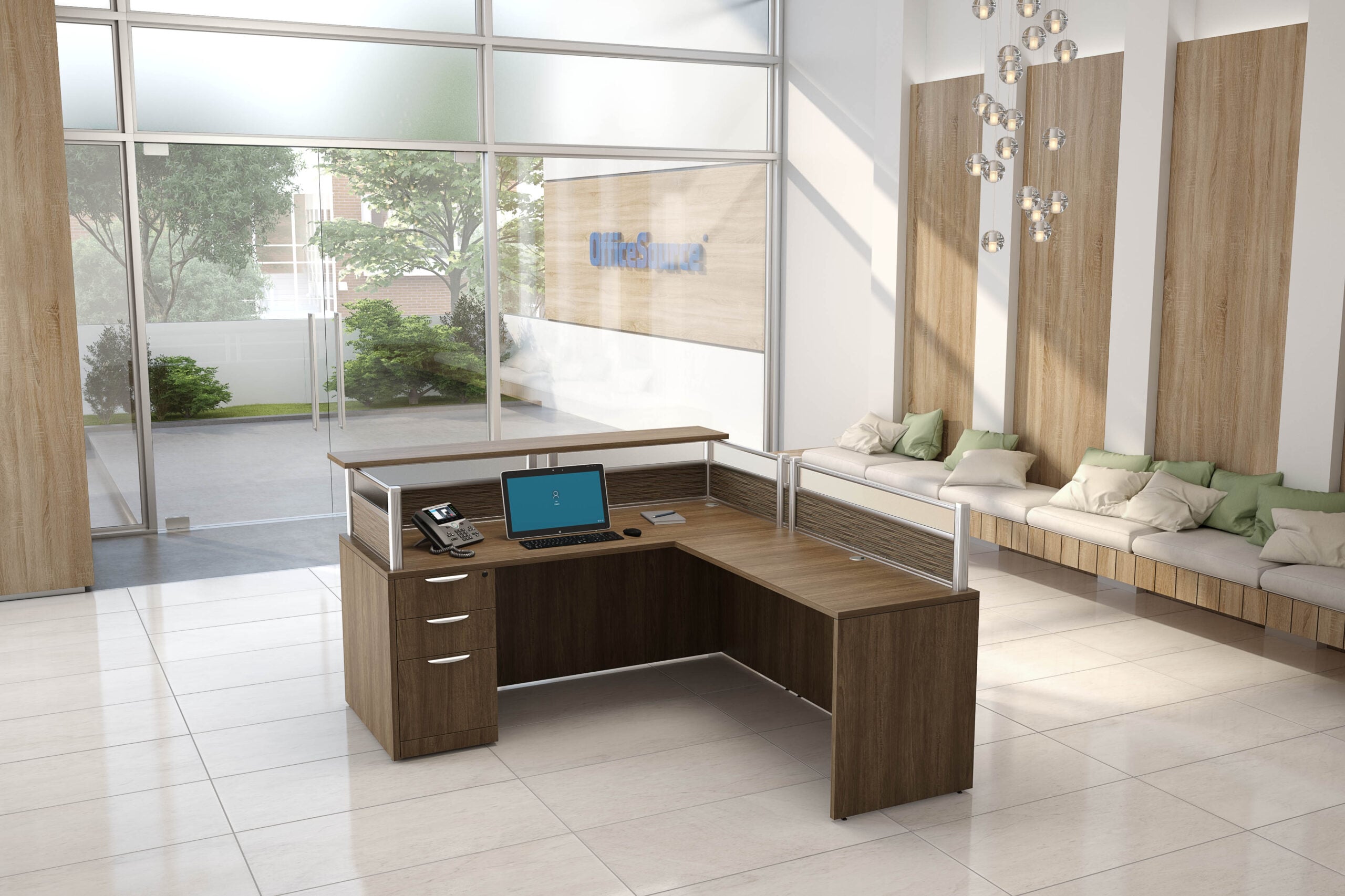 Office coordinator managing daily tasks